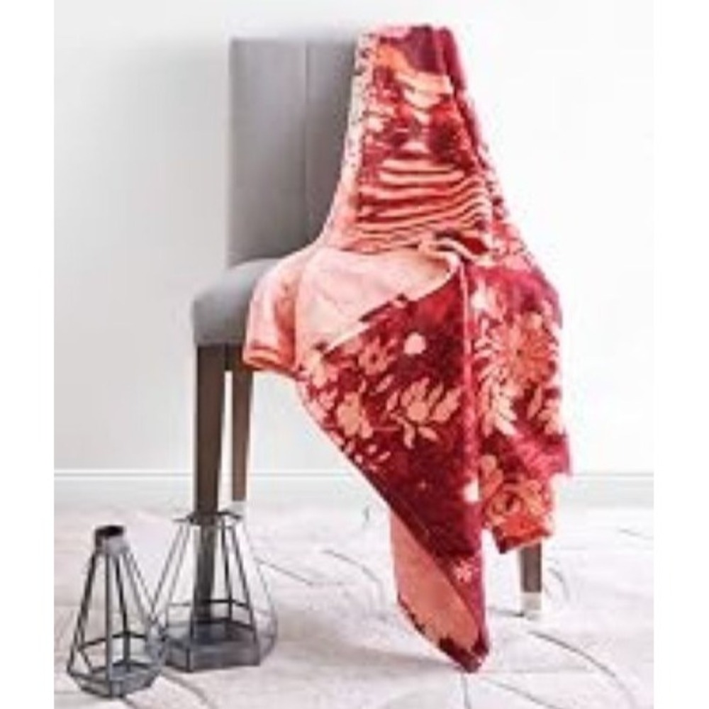 Poetic Wanderlust Tracy Porter Verity Multi Colored Throw Blanket 50 x 70" New